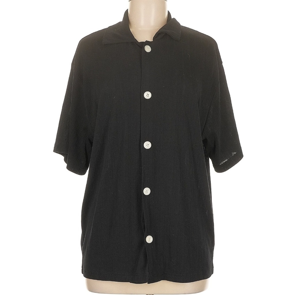3.3 Field Trip - Black - Short Sleeve Button Up